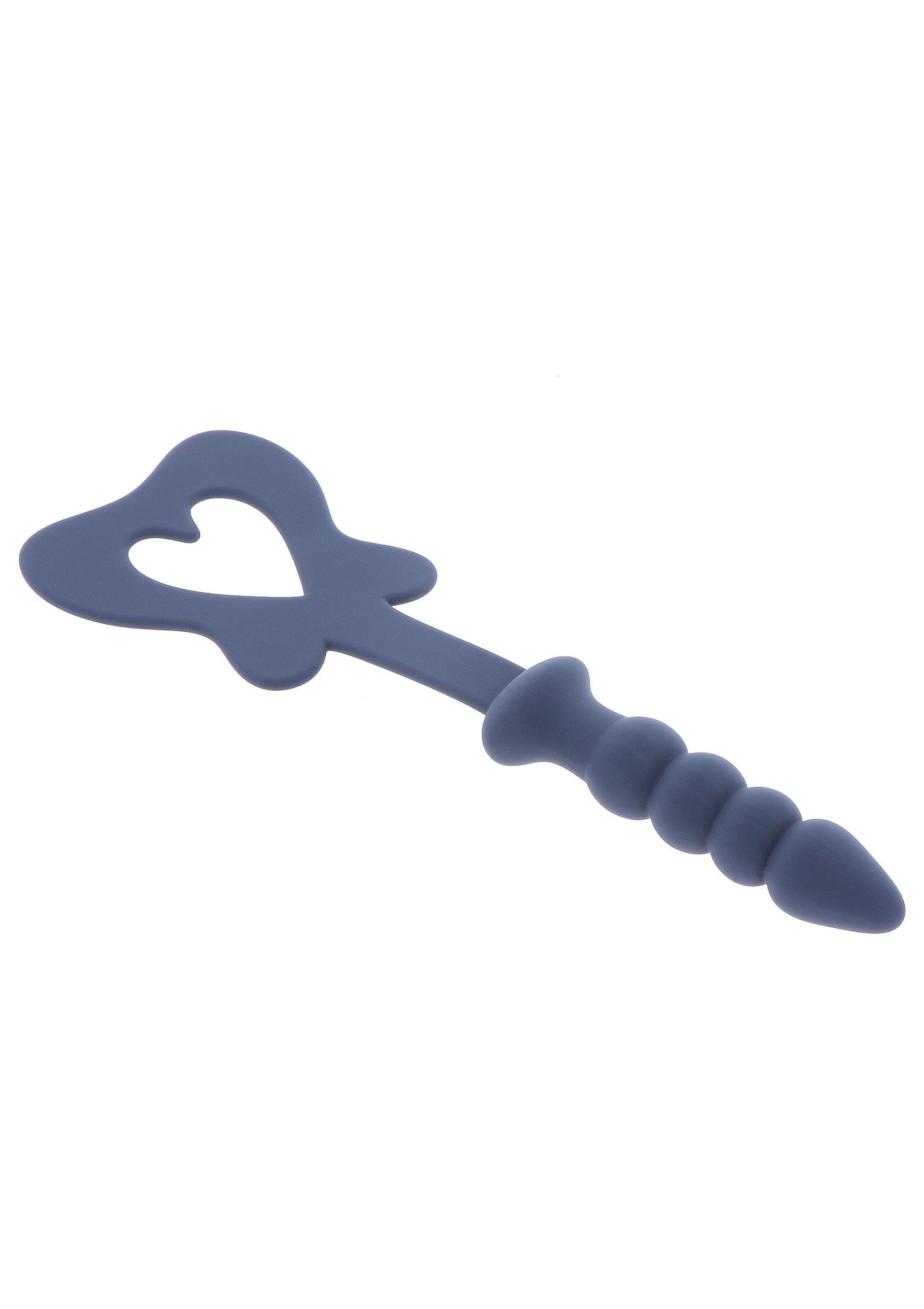 Paletta e tappo in silicone blu