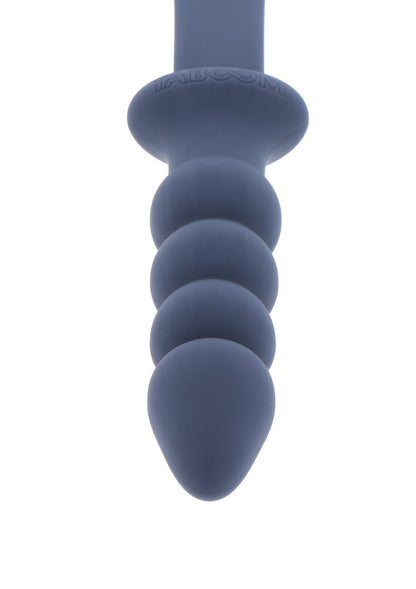 Paletta e tappo in silicone blu
