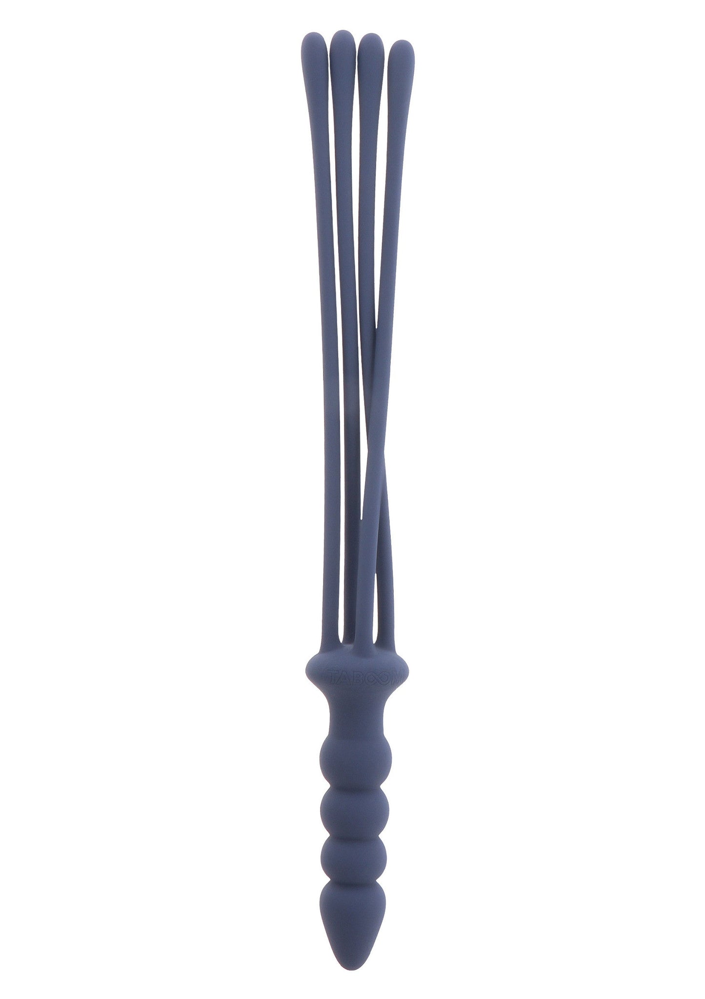 Frusta e tappo in silicone blu