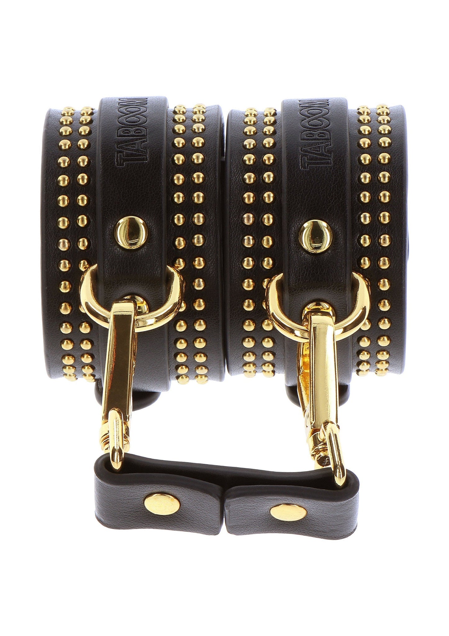 Set di polsini con borchie neri