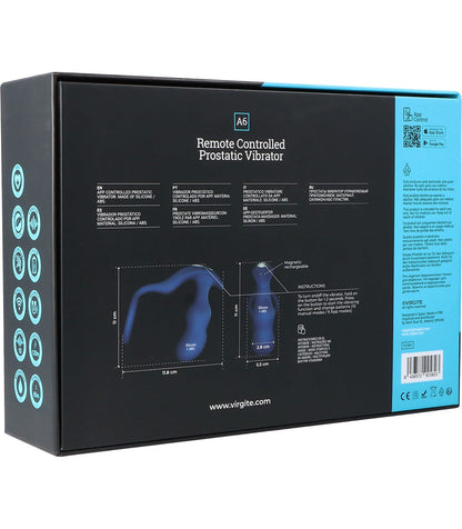 VIBRATORE PROSTATICO TELECOMANDATO A6