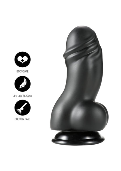 Dildo Fat Boys PVC 19 cm nero