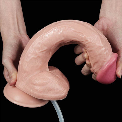 Dildo estremo da 11'' color carne