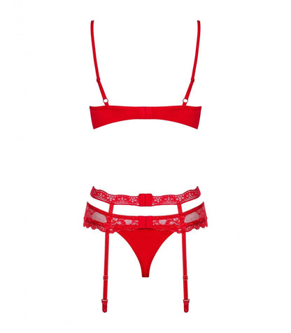 HEARTINA SET 3 PEZZI ROSSO L/XL