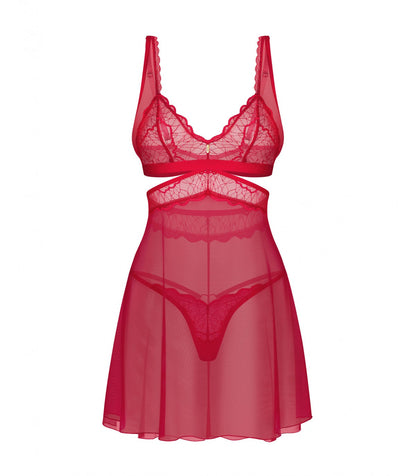 CUPIDE DESIR BABYDOLL E PERIZOMA L/XL