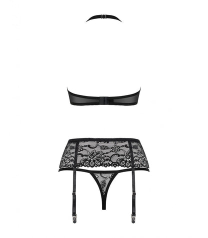 838-SEG-1 SET 3 PEZZI NERO S/M