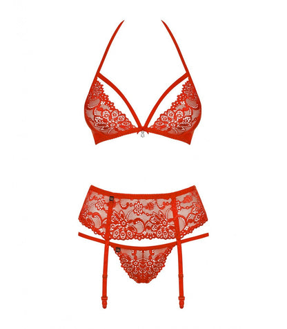 838-SEG-3 SET 3 PEZZI ROSSO L/XL