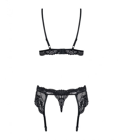 810-SEG-1 SET 3 PEZZI NERO S/M