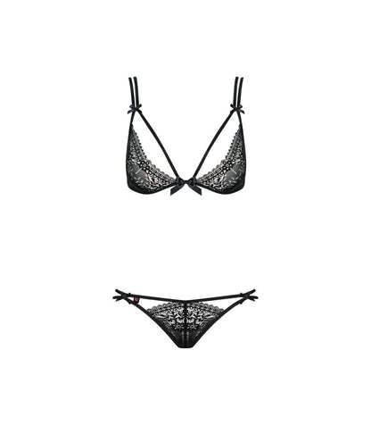 SET 2 PEZZI INTENSA NERO L/XL