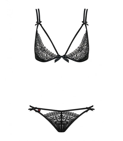 SET 2 PEZZI INTENSA NERO L/XL