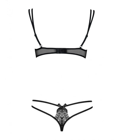 SET 2 PEZZI INTENSA NERO L/XL
