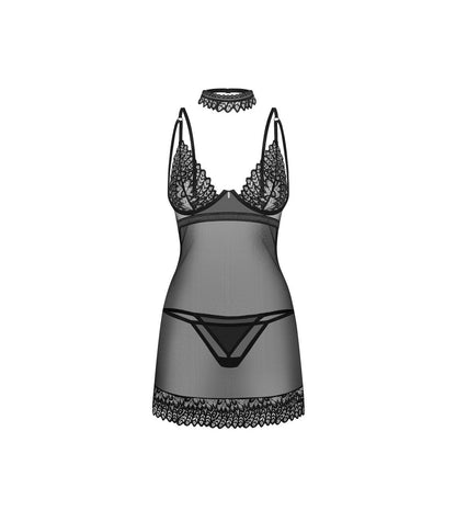 DONARELLA CHEMISE & THONG XL/2XL