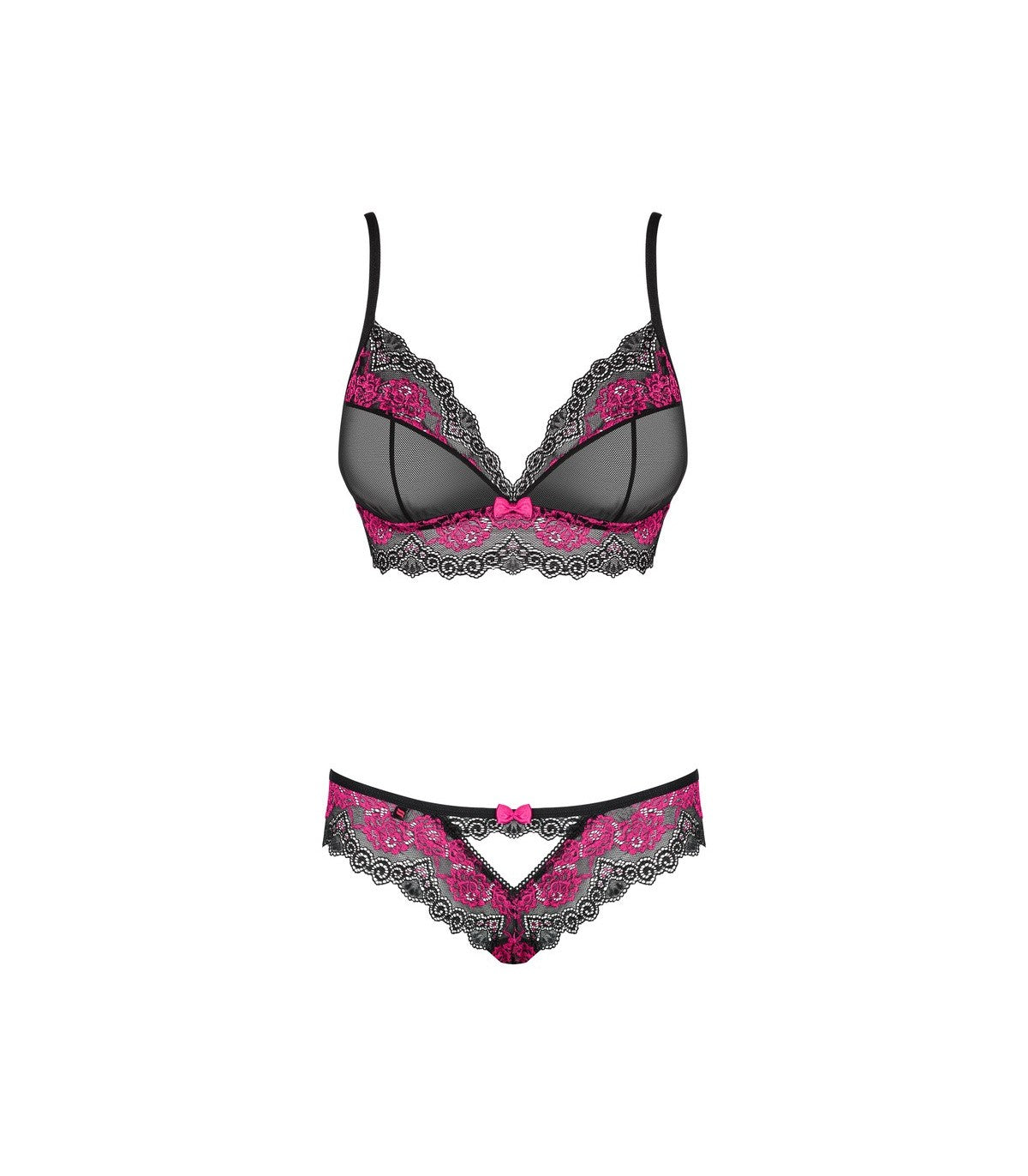 TULIA SET 2 PEZZI NERO S/M