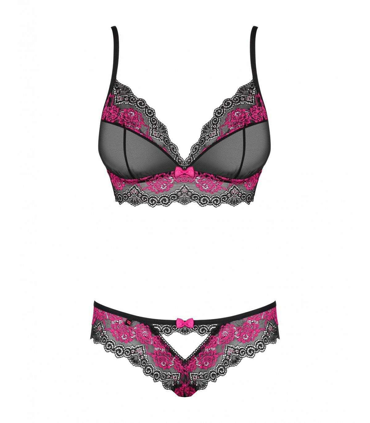 TULIA SET 2 PEZZI NERO S/M