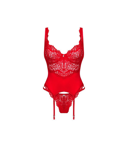 CORSETTO E PERIZOMA LOVE CHERRIS S/M