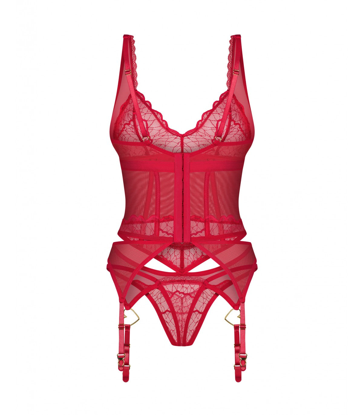 CORSETTO E PERIZOMA CUPIDE DESIR S/M