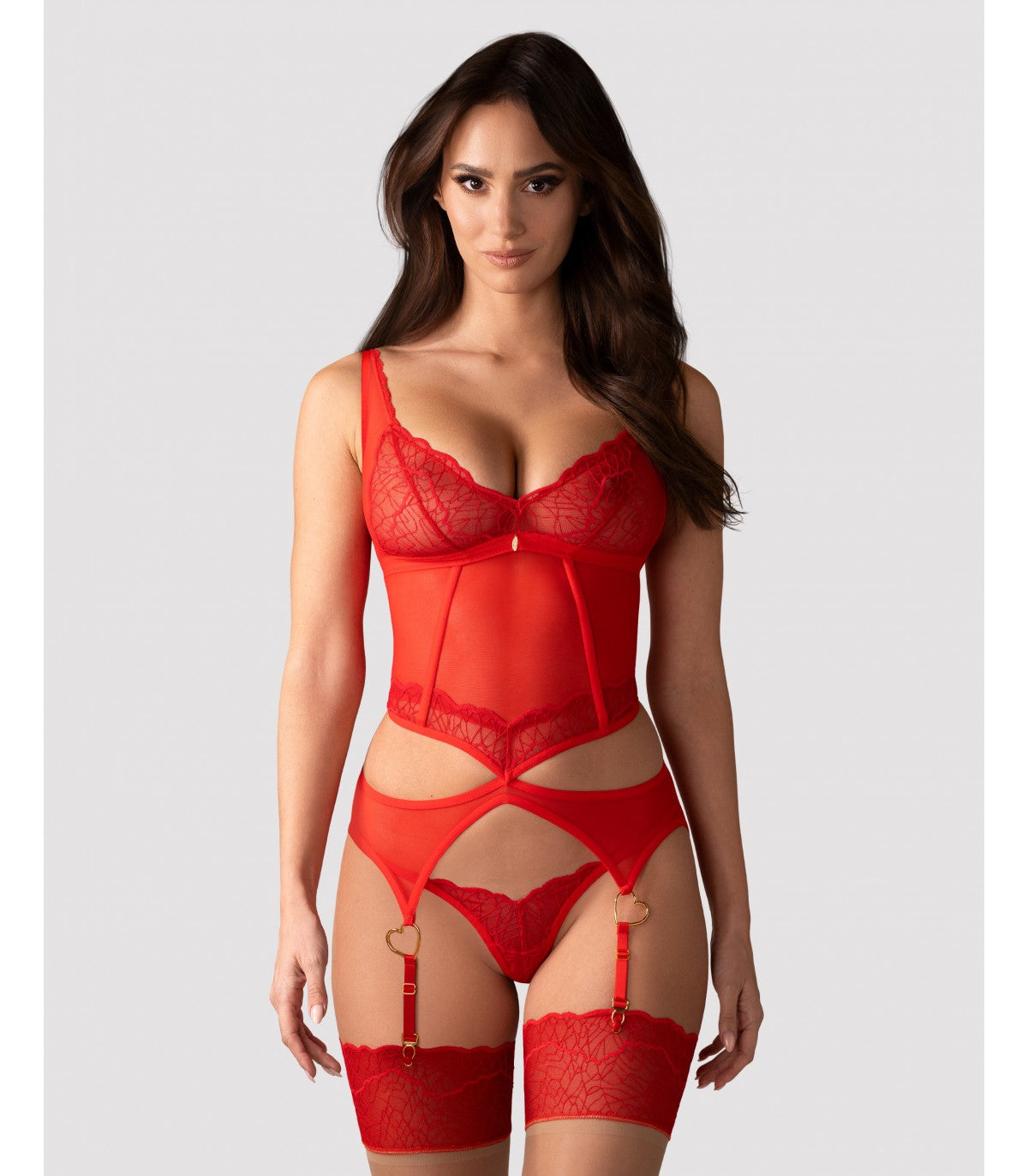 CORSETTO E PERIZOMA CUPIDE DESIR S/M