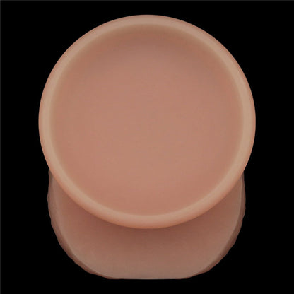 Dildo in silicone a doppio strato Sliding Skin Pro da 7,5''