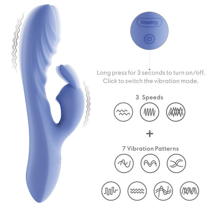 Vibratore ricaricabile L'Allure Swirl
