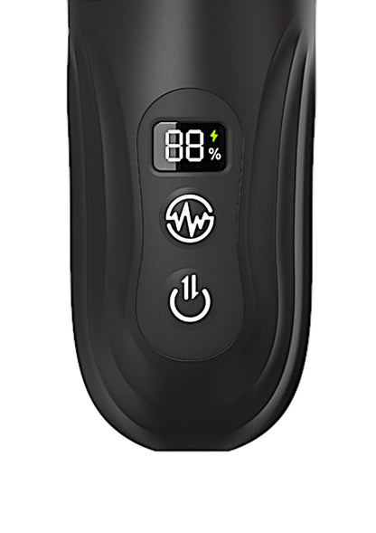 Pelle realistica del vibratore che spinge e si muove
