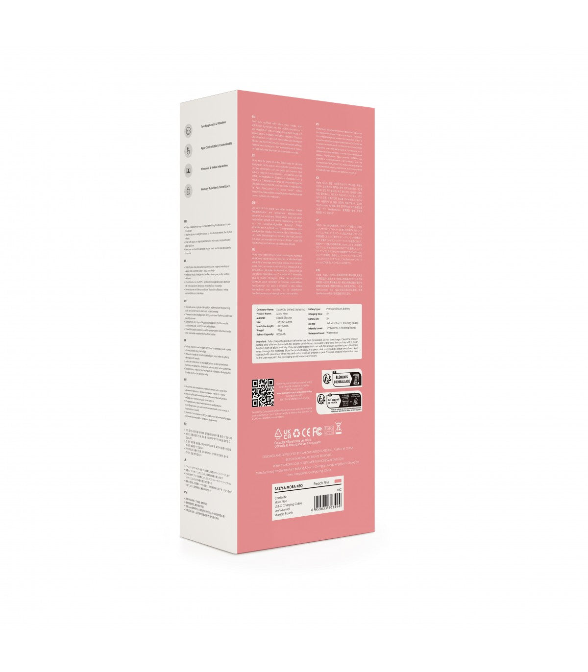 MORA NEO ROSA PESCA