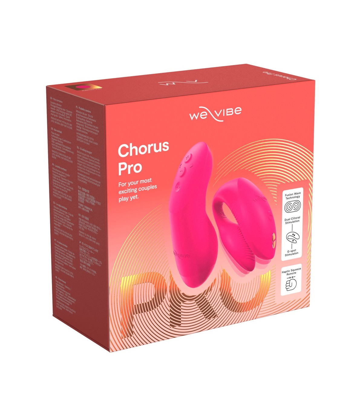 WE-VIBE CHORUS PRO ROSA ELETTRICO