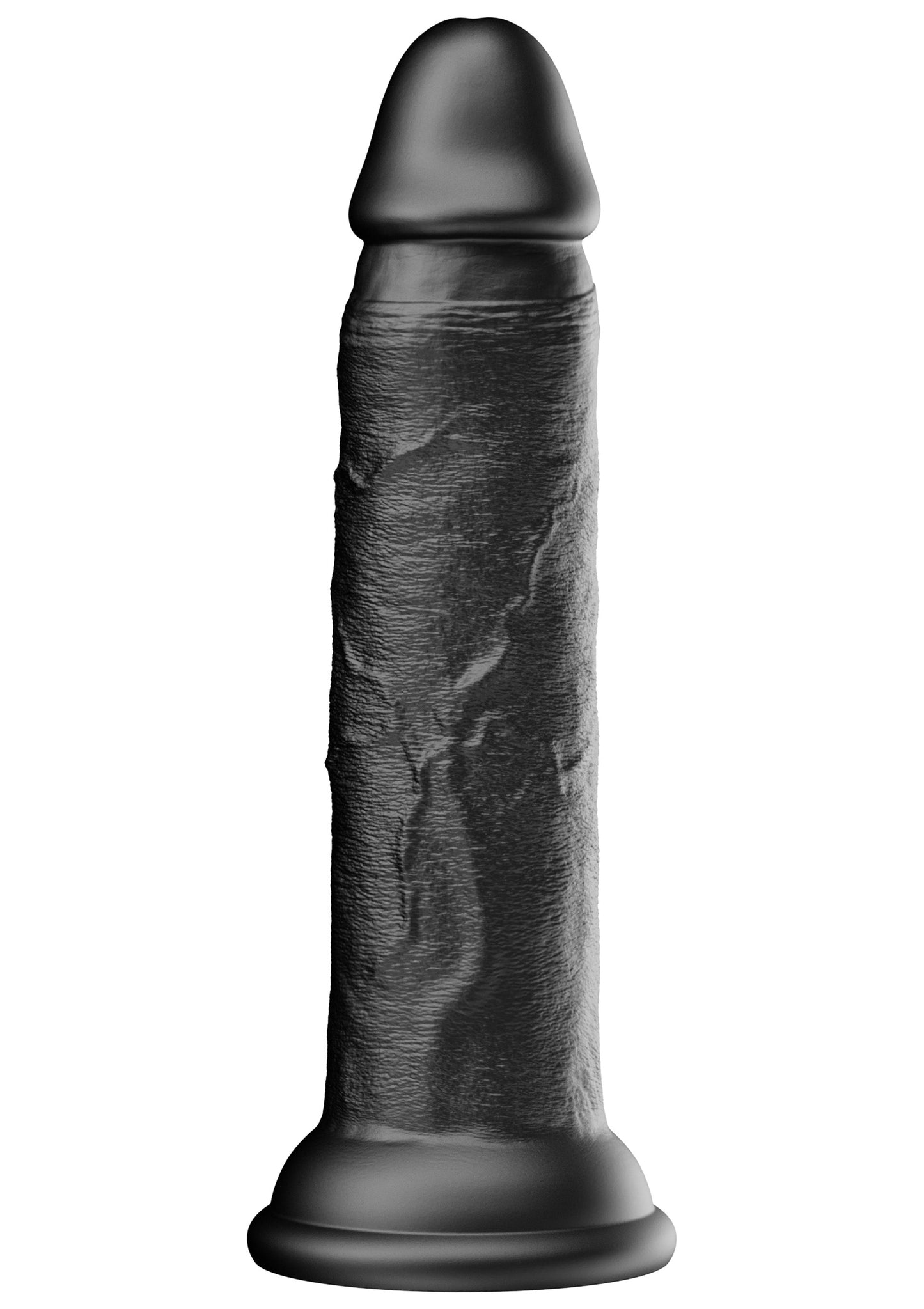 Dildo realistico in silicone liquido 23 cm nero