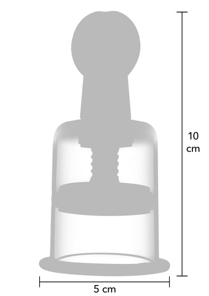 Succhiacapezzoli e clitoride M/L bianchi