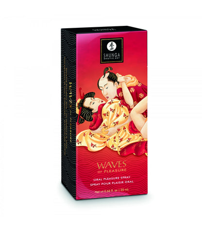SHUNGA SPRAY ORALE WAVES PLEASURE 20 ML FRAGOLE CHAMPAGNE