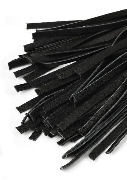 Frusta in vera pelle 75cm nera