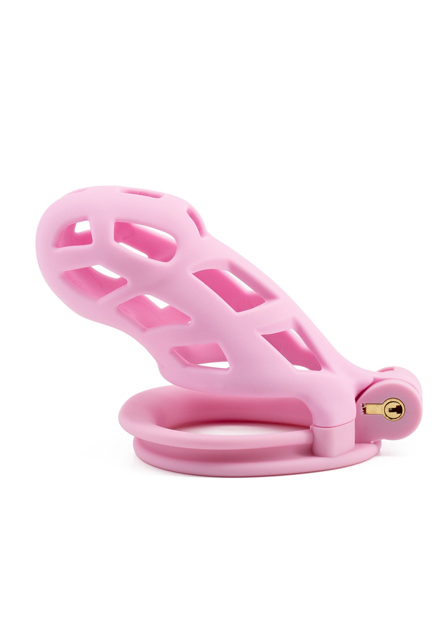 Gabbia per pene lunga rosa