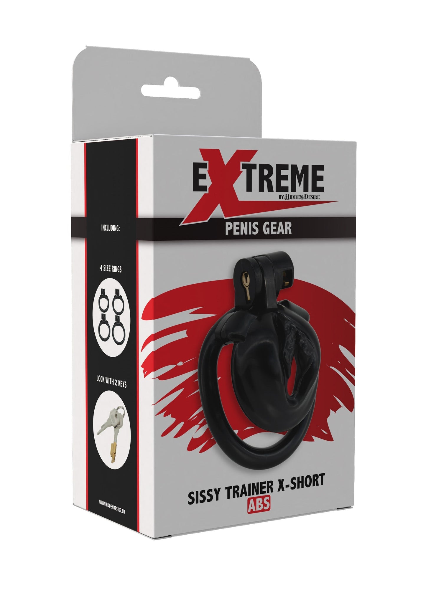 Sissy Trainer Cock Lock X-Short nero