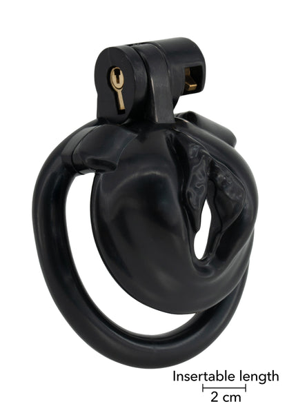 Sissy Trainer Cock Lock X-Short nero