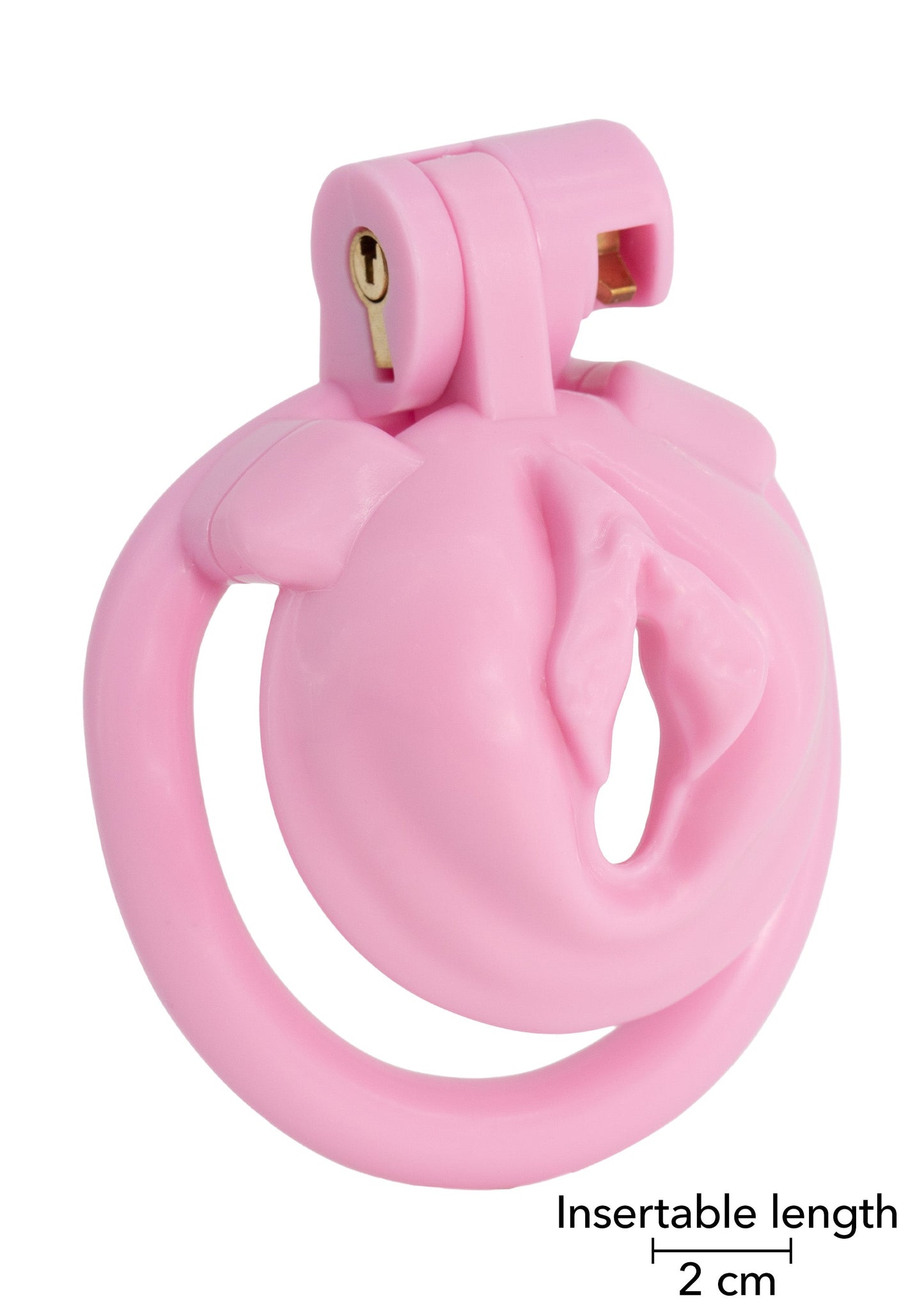 Sissy Trainer Cock Lock X-Short rosa