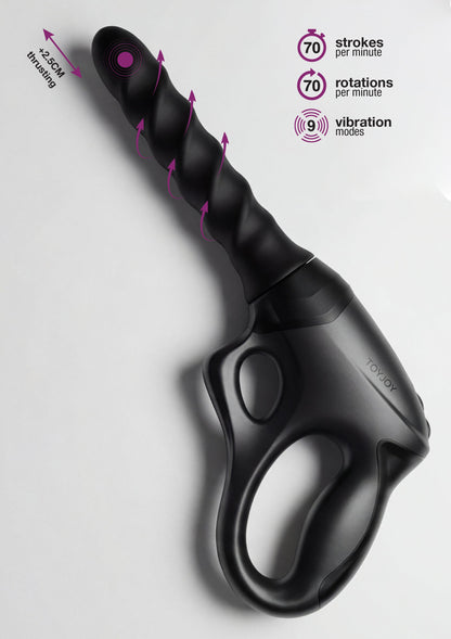 Vibratore a pistola Cadence PRO+ nero