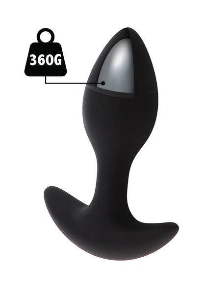 Plug anale appesantito 360g nero