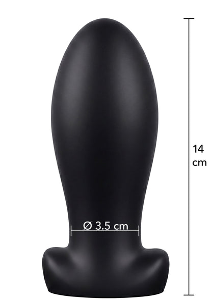 Plug anale pesante M nero