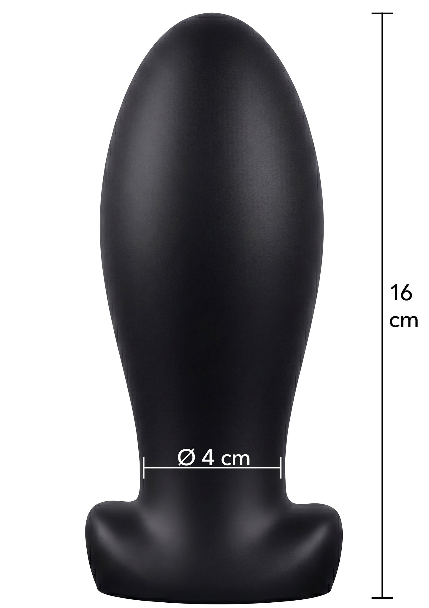 Plug anale pesante L nero
