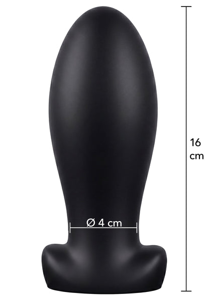 Plug anale pesante L nero