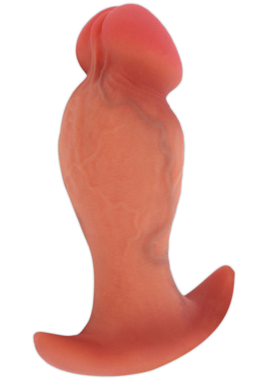 Realistico Buttplug in silicone liquido 16 cm di pelle