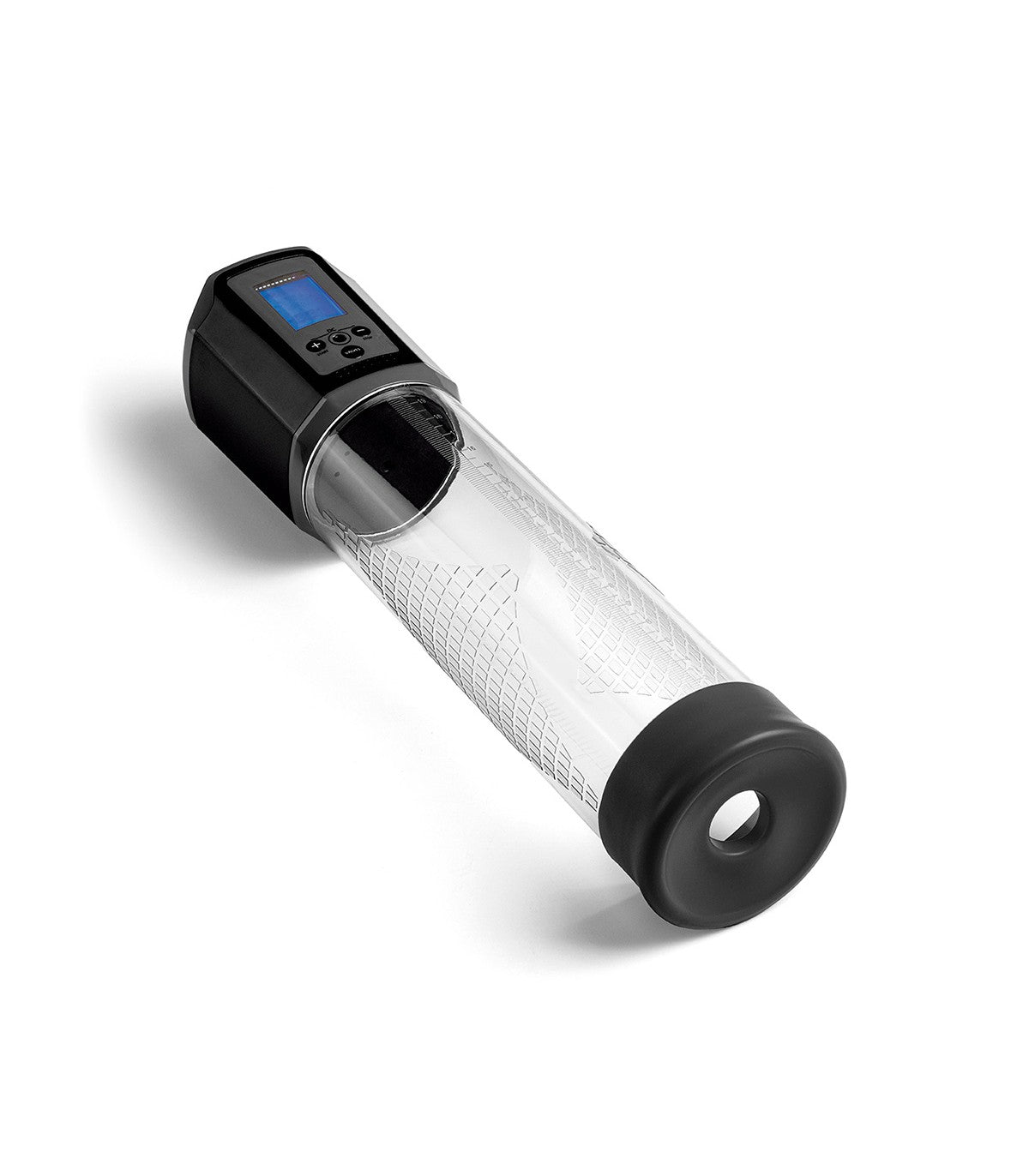 POMPA AUTOMATICA PER IL PENE CON VISUALIZZATORE USB NERO
