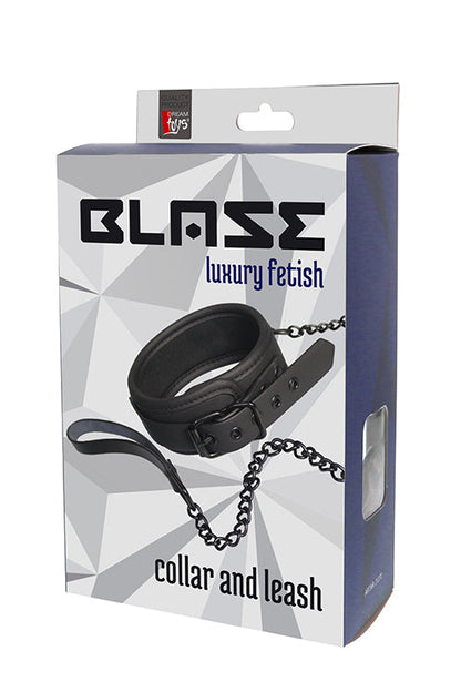 COLLARE E GUINZAGLIO BLAZE NERO