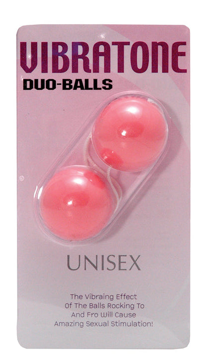 VIBRATONE DUO BALLS BLISTER ROSA