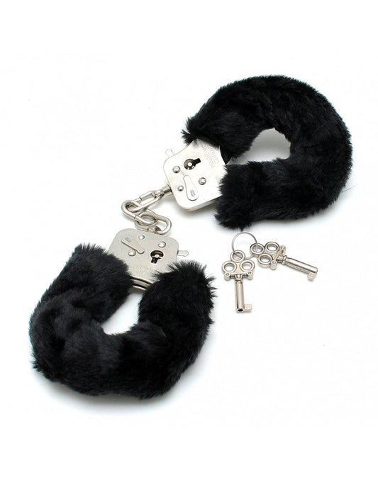 Rimba - Police Handcuffs with Black Fur