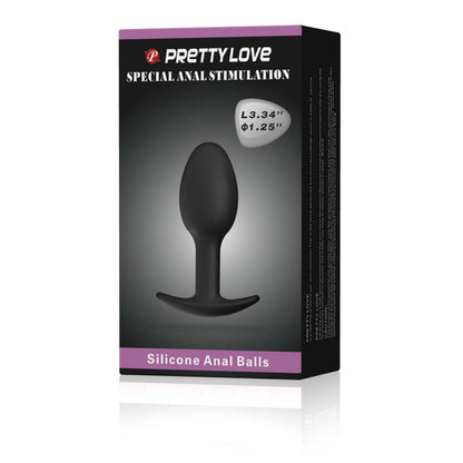 Pretty Love Heavy Balls Plug anale in silicone 1