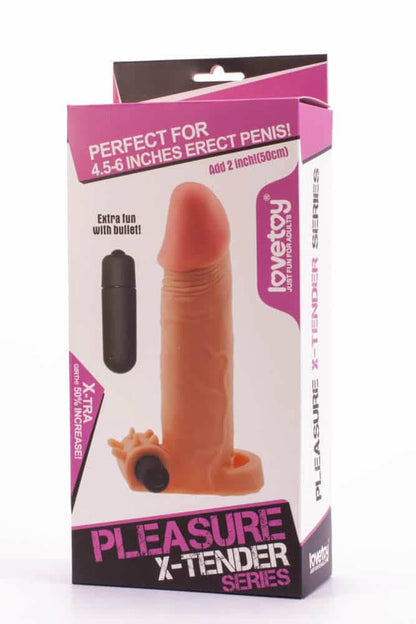 Manicotto vibrante per pene Pleasure X-Tender n. 2