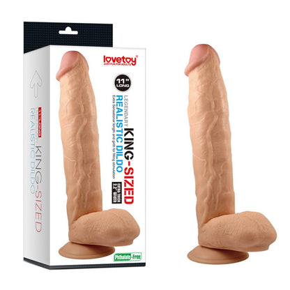 Dildo realistico leggendario King-Size da 11 pollici
