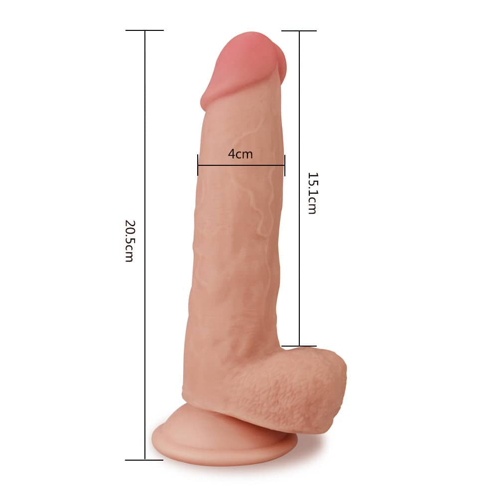 Dildo morbido simile alla pelle da 7 pollici