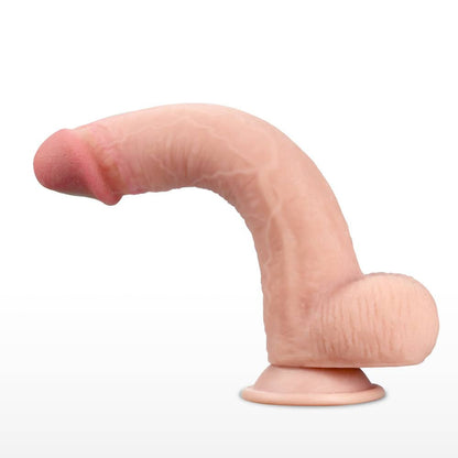 Dildo doppio strato con pelle scorrevole da 9'' 1