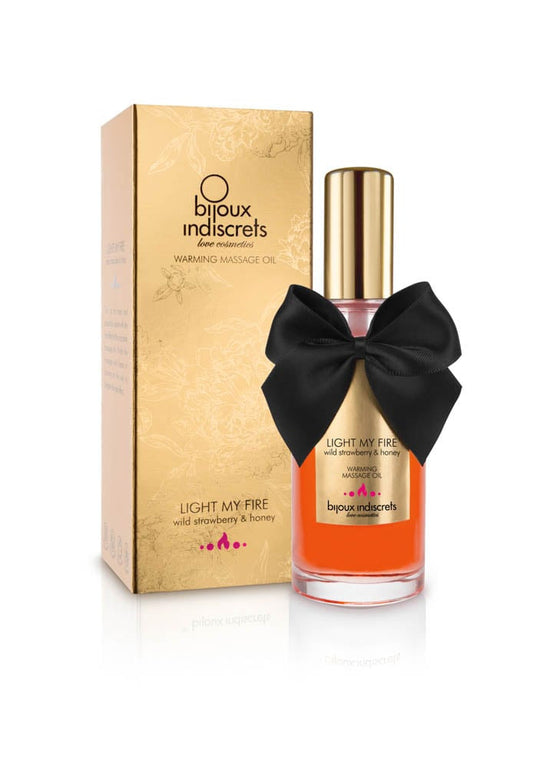 APHRODISIA LIGHT MY FIRE - Olio riscaldante alla fragola selvatica